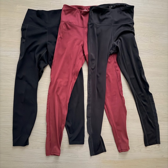 Nike Pants - Lot of Nike Black Dri-FIT Leggings and Reebok Dri-FIT Leggings